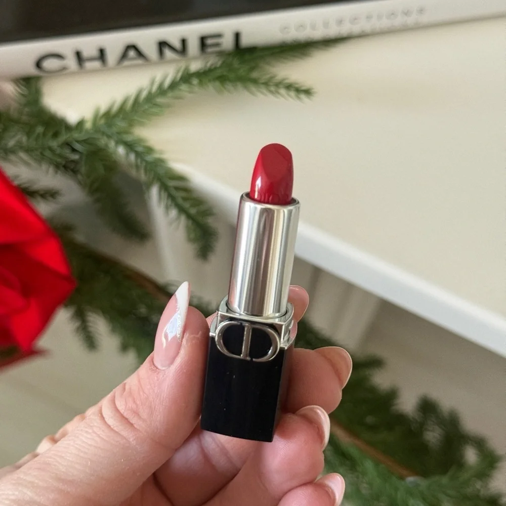 Dior Rouge Couture Lipstick in Bold Red